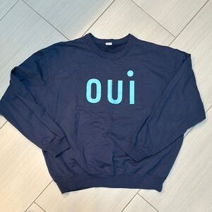 Clare V oversized sweatshirt